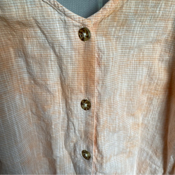 Roxy Womens Wild Ties Dress midi medium - Apricot - great for graduation‎ - Picture 5 of 9